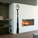 Exemple de stickers muraux: Lampadaire 2 (Thumb)